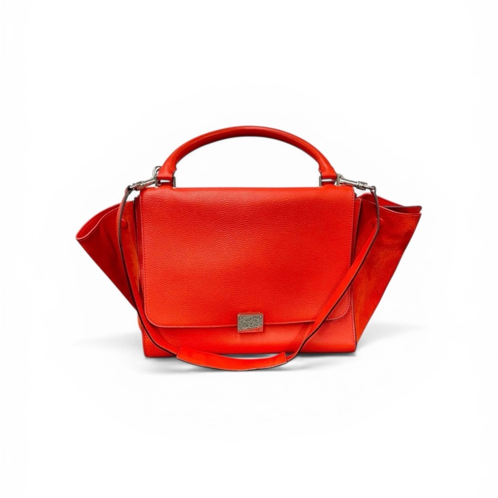 CELINE Trapeze Two Way Bag Medium Size